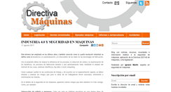 Desktop Screenshot of directivamaquinas.com